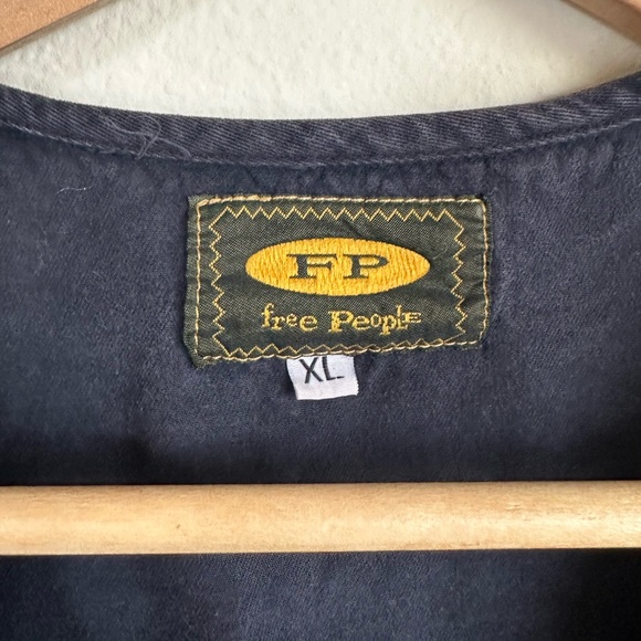 Vintage 90's Free People Cotton Vest - Picture 2 of 12